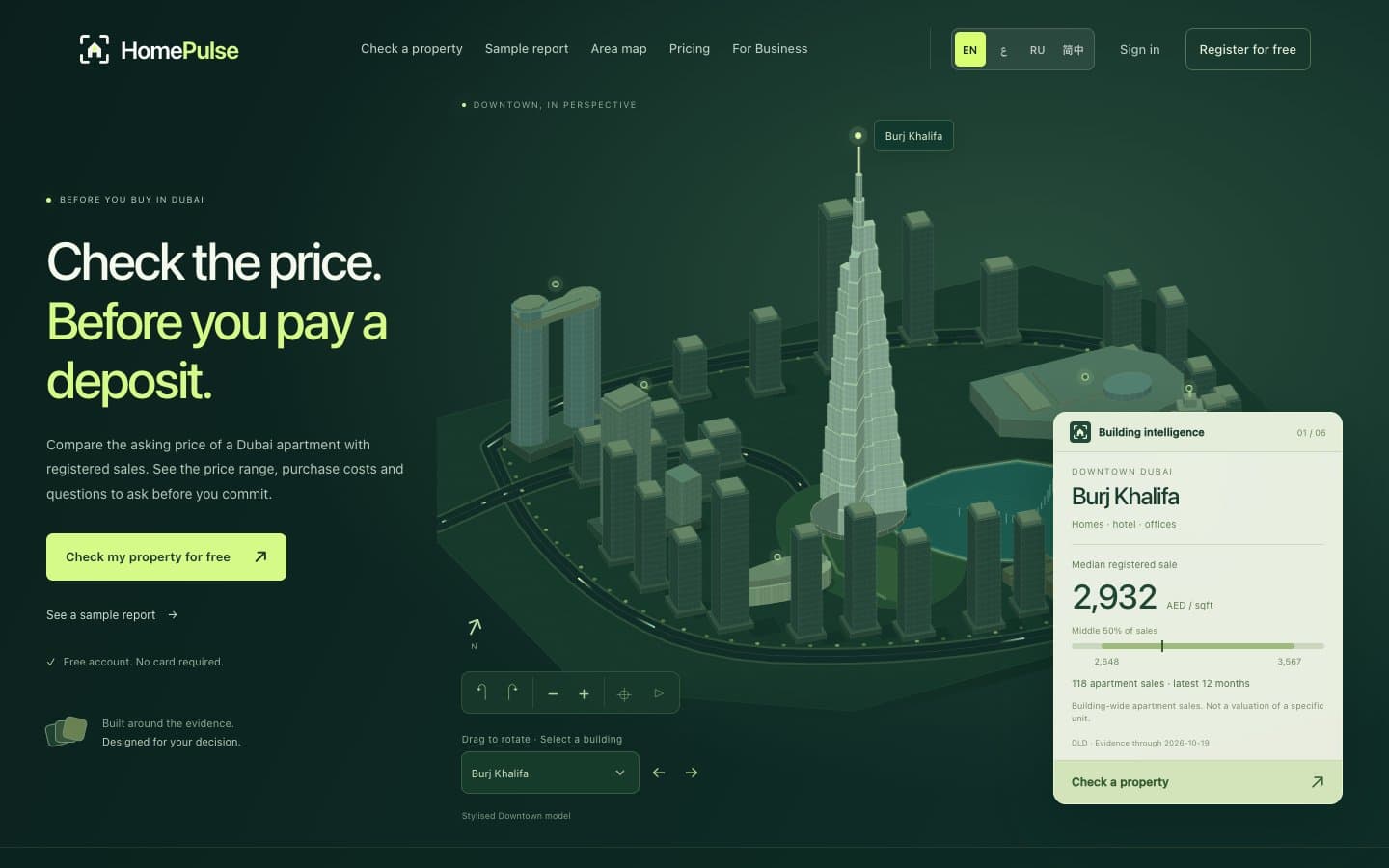 HomePulse — residential property analysis
